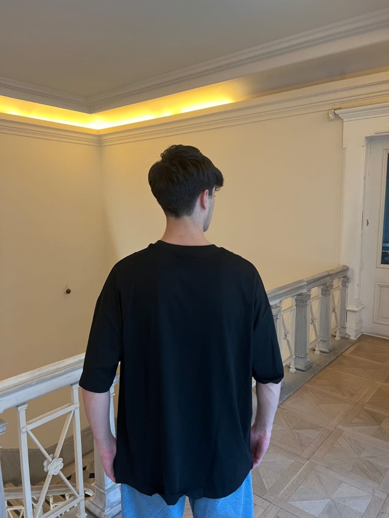 Stones Siyah Oversize Tişört Stones Siyah Oversize Tişört