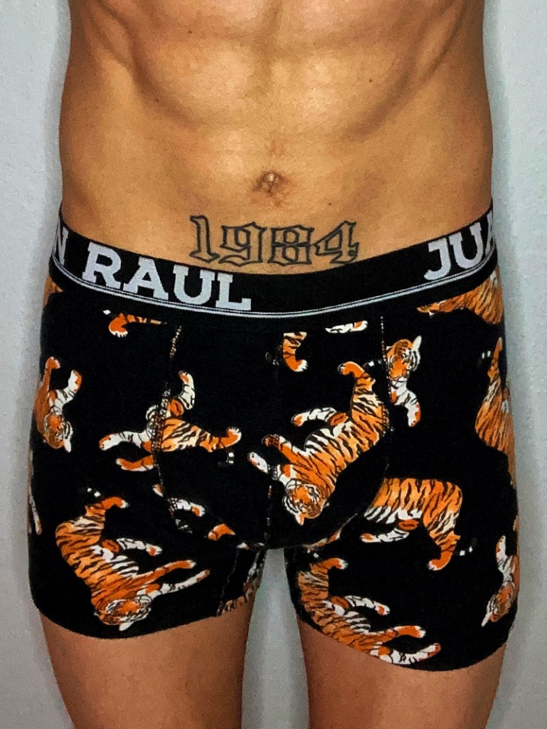 Aslan Baskılı Siyah Boxer Aslan Baskılı Siyah Boxer