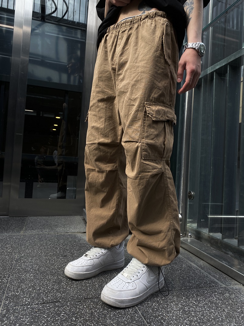 Ayarlanabilir Paça Kahverengi Baggy Jean Ayarlanabilir Paça Kahverengi Baggy Jean