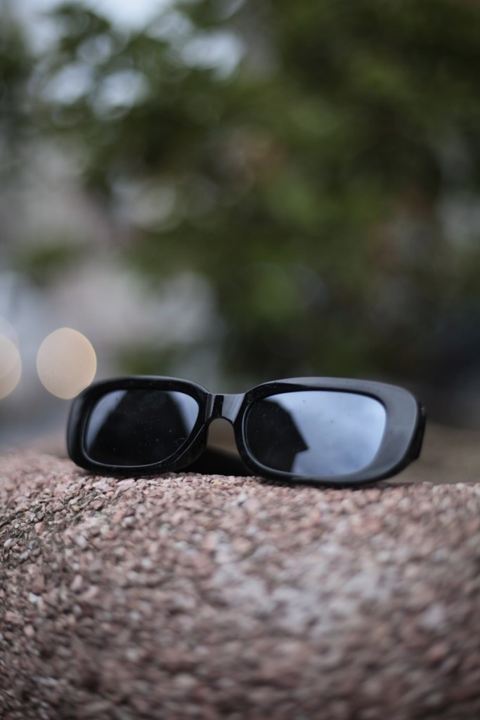 Street Style Siyah Güneş Gözlüğü