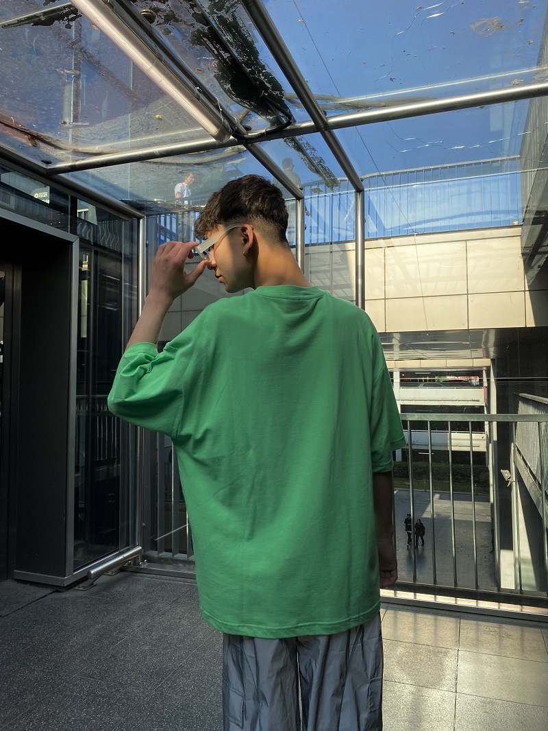 Yeah Baskılı Yeşil Oversize Tişört Yeah Baskılı Yeşil Oversize Tişört